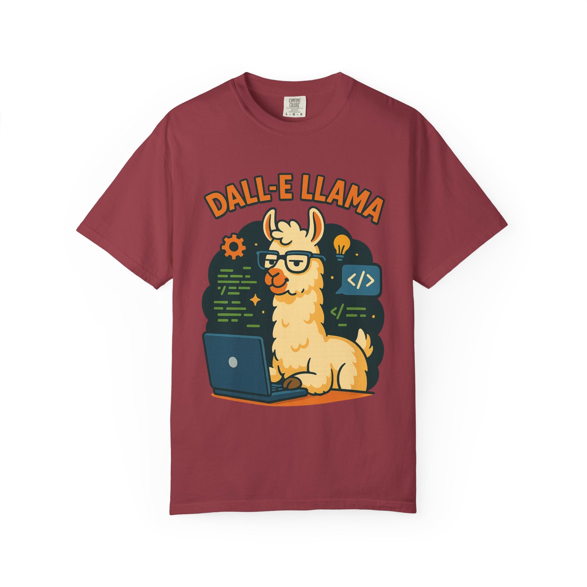 Dall-E LLama Ai Software Developer T-shirt