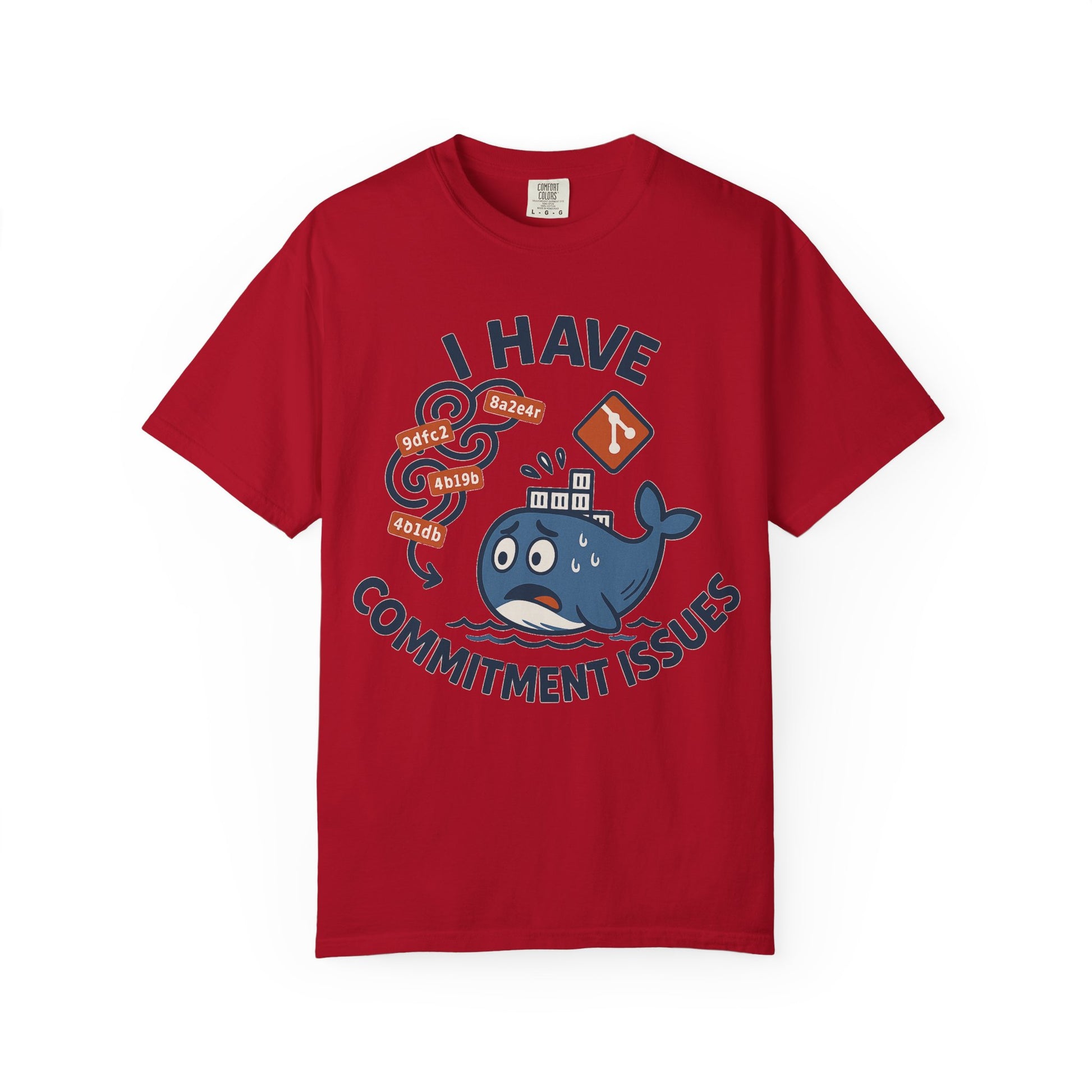 Commitment Issues Docker Git Software Developer T-shirt
