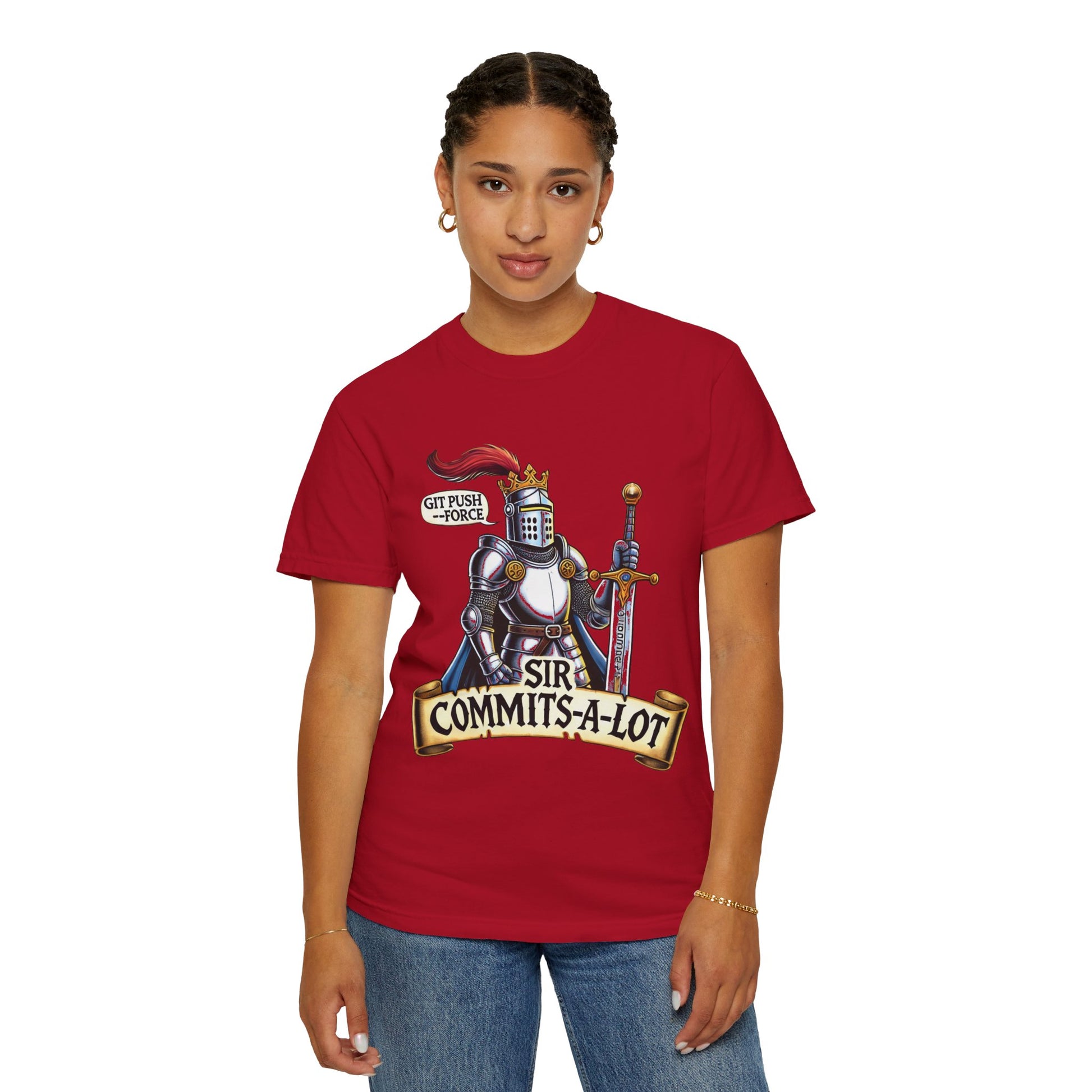 Sir Commits-Alot Programmer T-Shirt