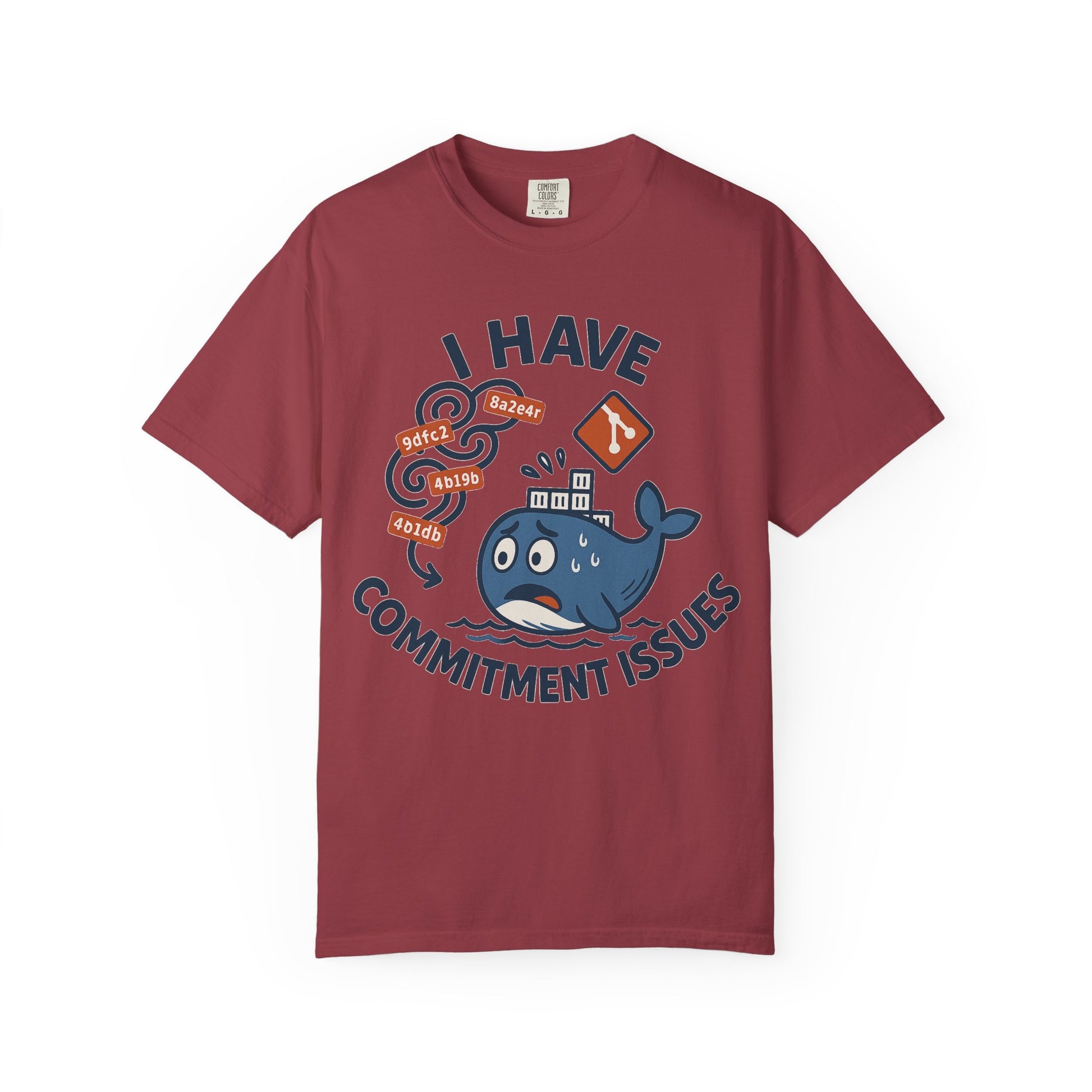 Commitment Issues Docker Git Software Developer T-shirt