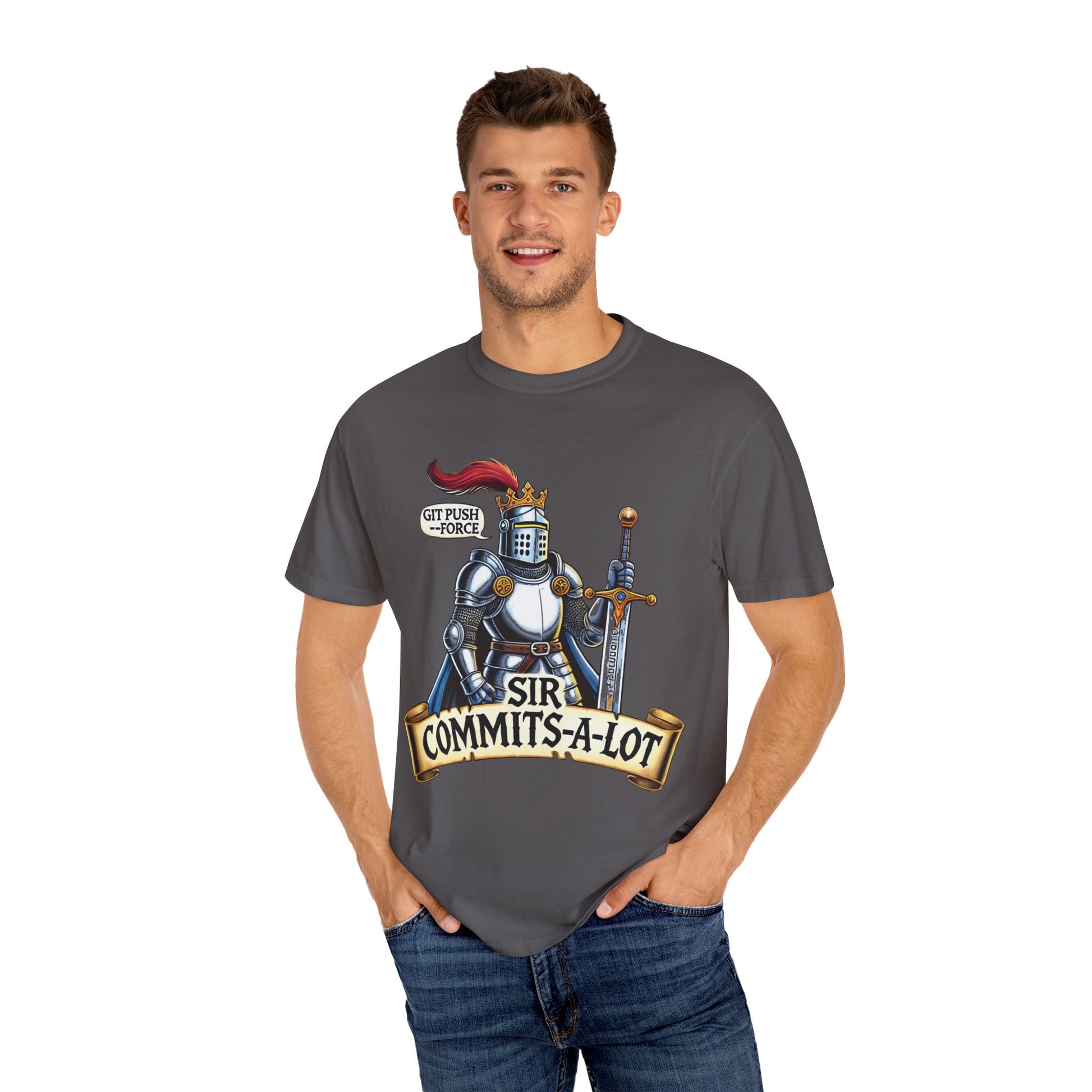 Sir Commits-Alot Programmer T-Shirt