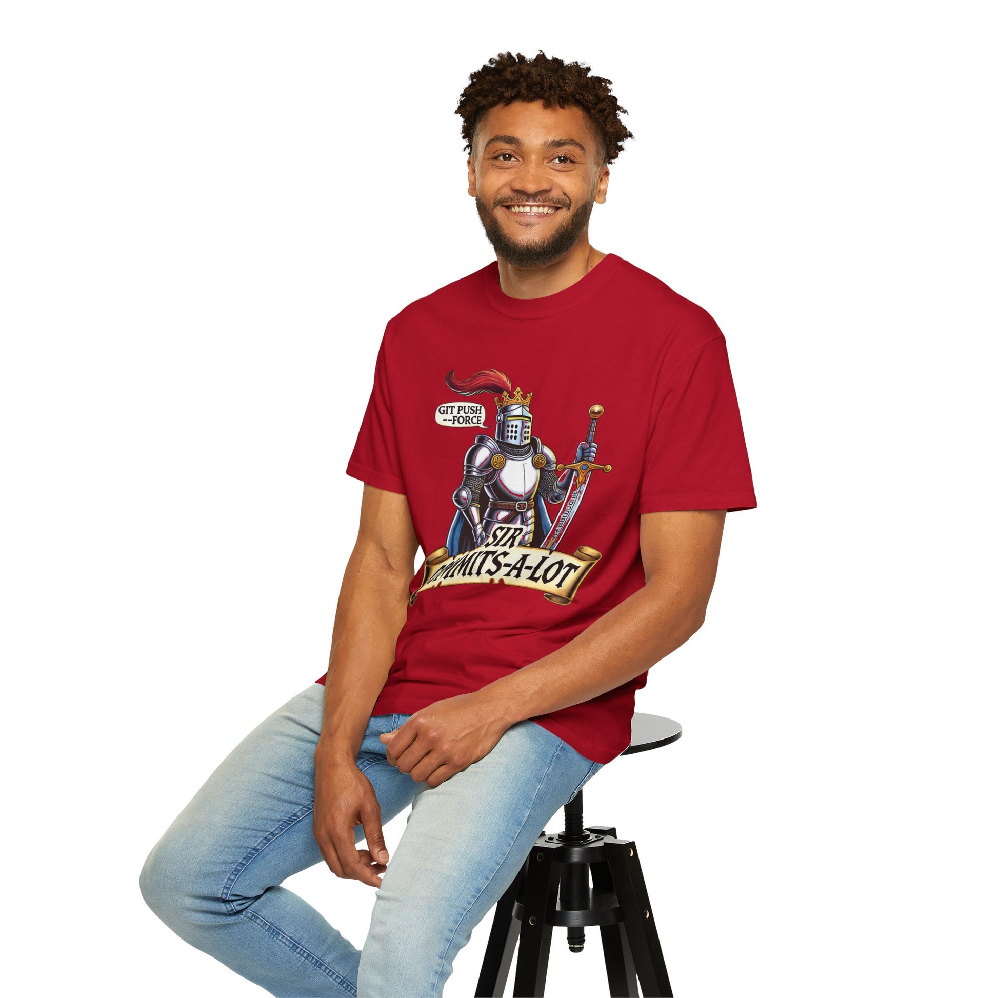 Sir Commits-Alot Programmer T-Shirt