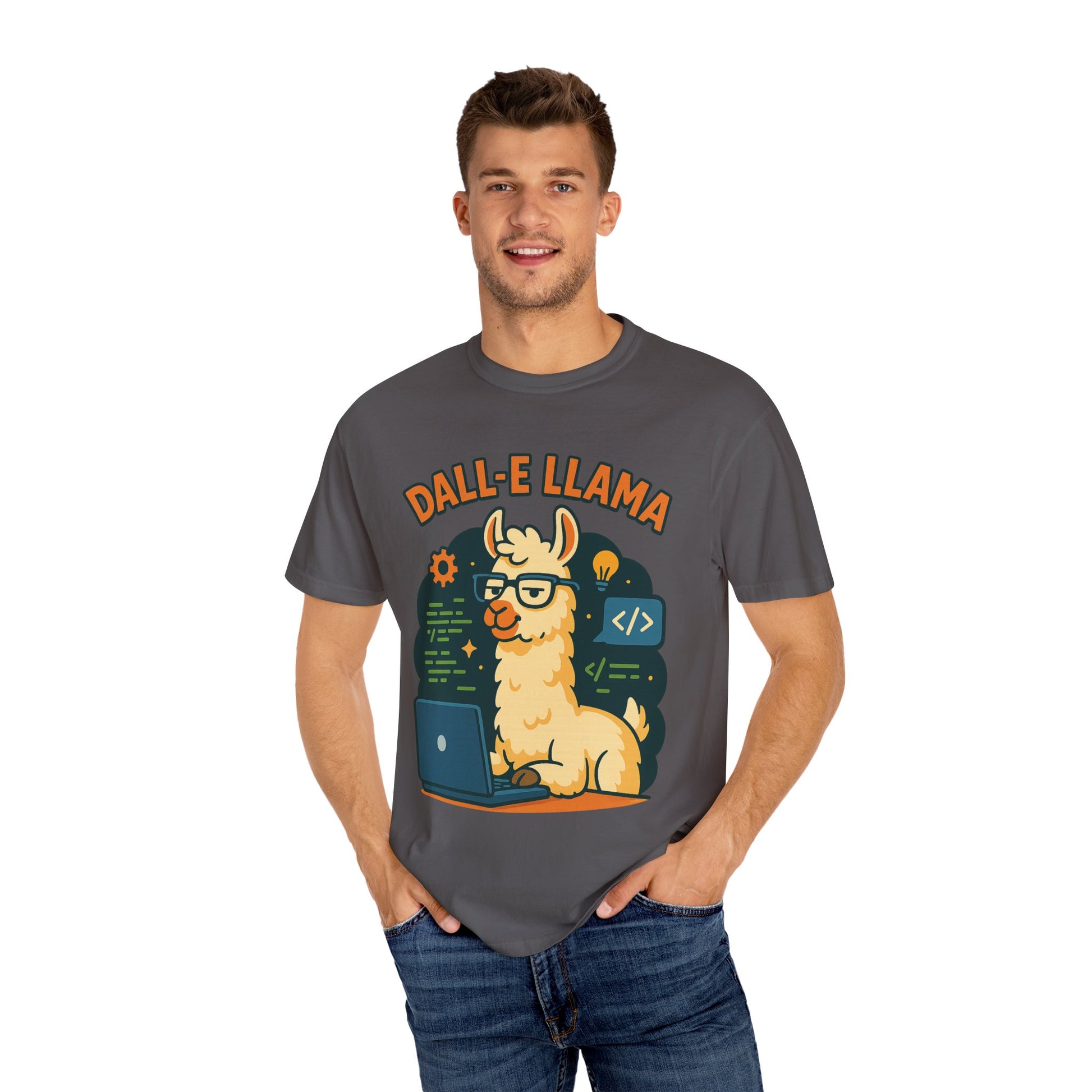 Dall-E LLama Ai Software Developer T-shirt