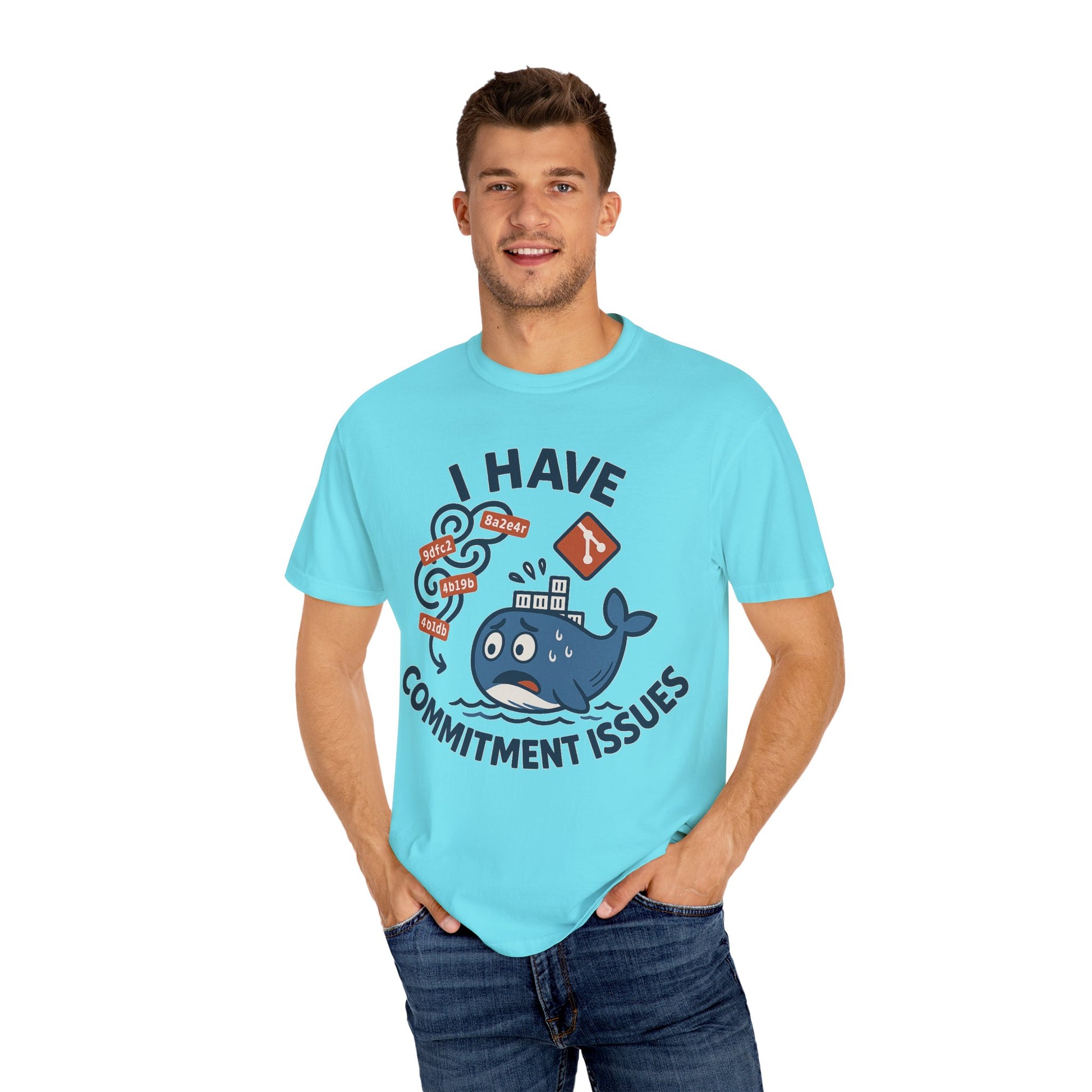 Commitment Issues Docker Git Software Developer T-shirt
