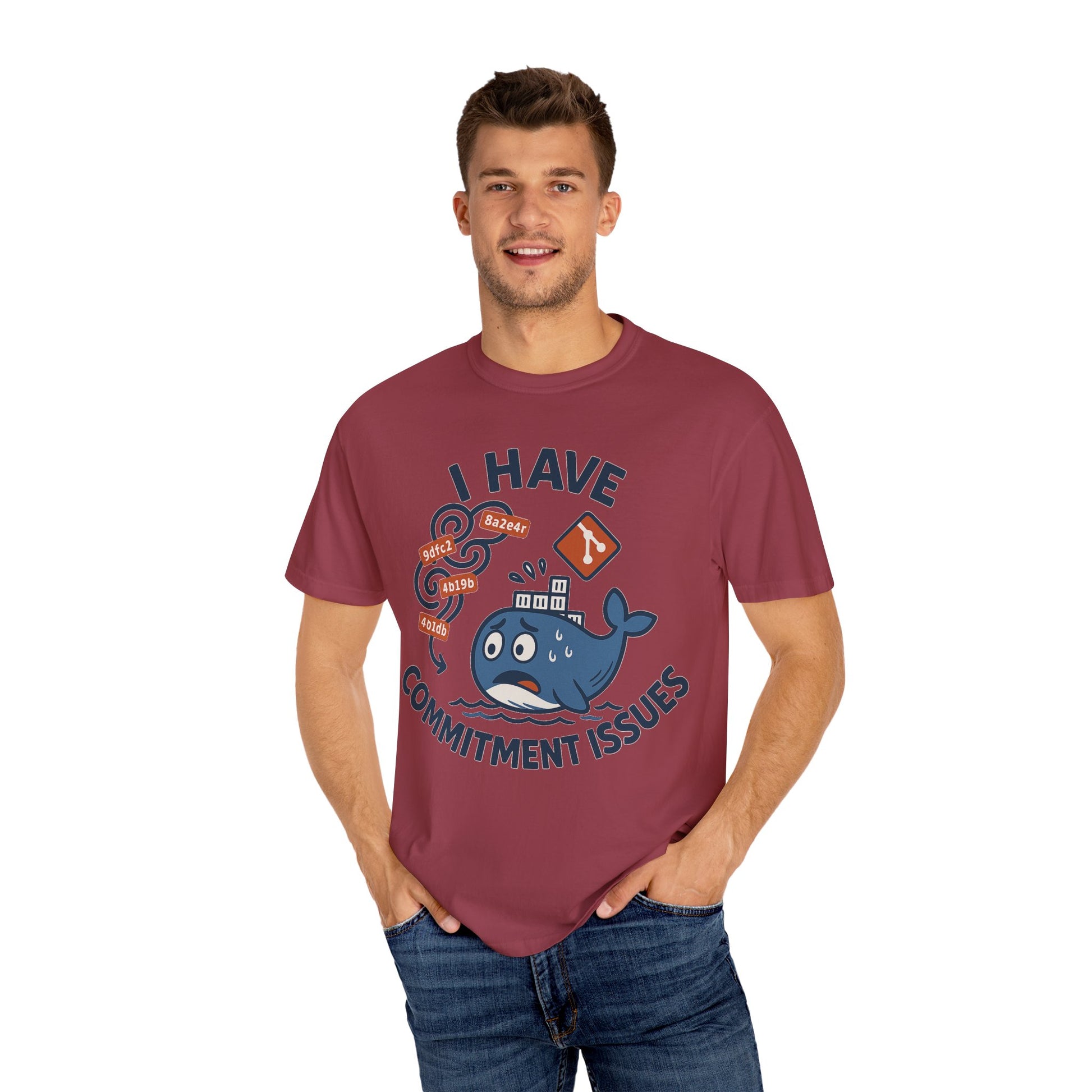 Commitment Issues Docker Git Software Developer T-shirt