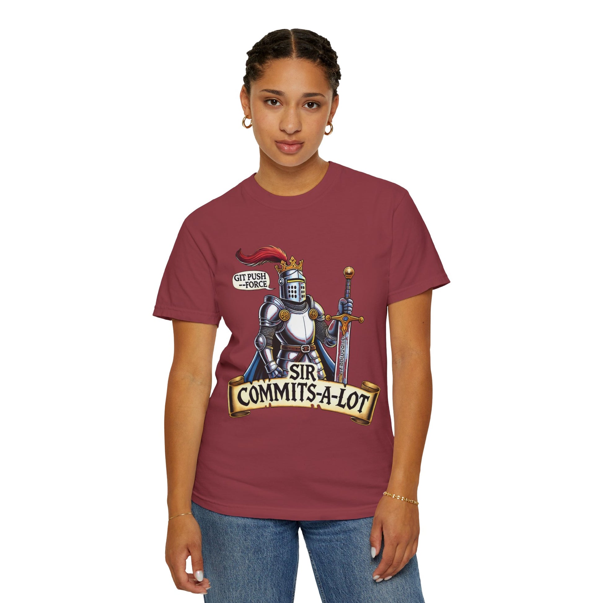 Sir Commits-Alot Programmer T-Shirt