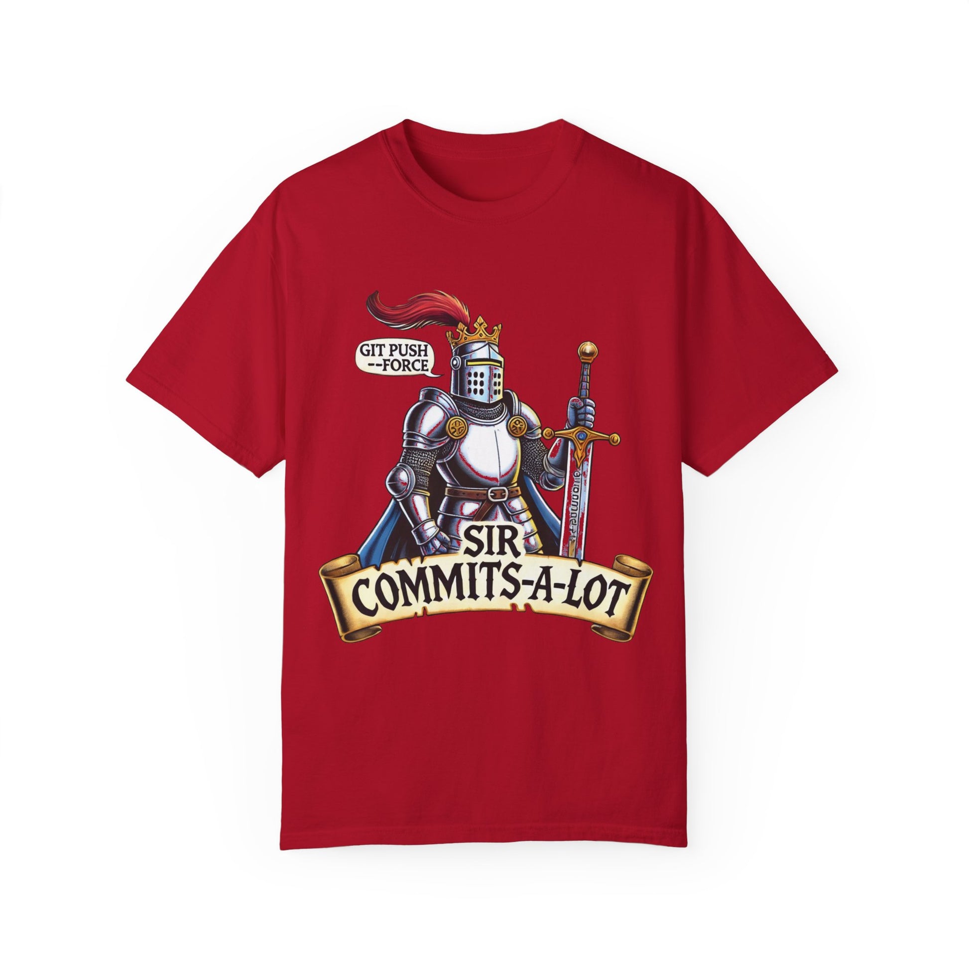 Sir Commits-Alot Programmer T-Shirt