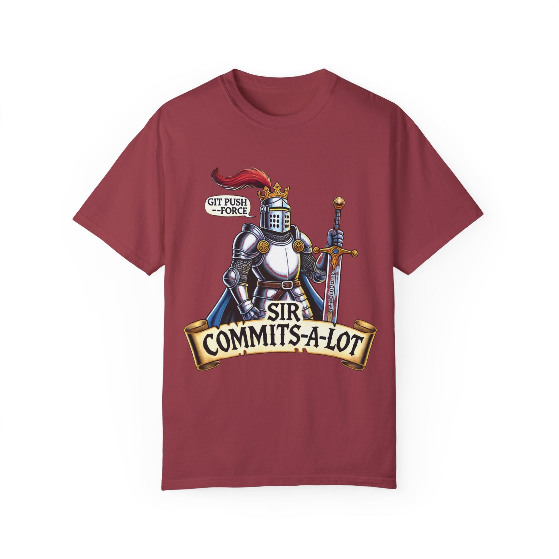 Sir Commits-Alot Programmer T-Shirt