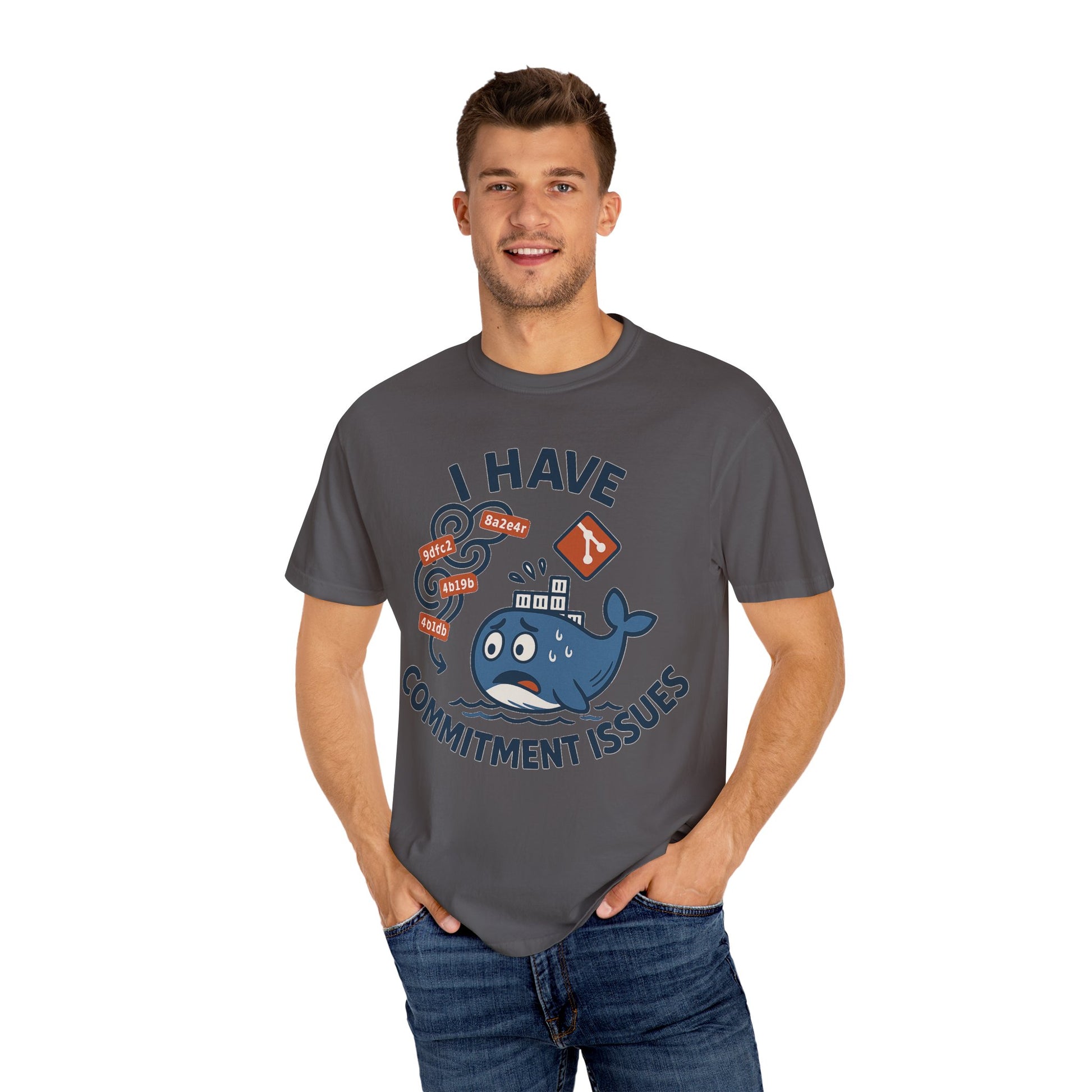 Commitment Issues Docker Git Software Developer T-shirt