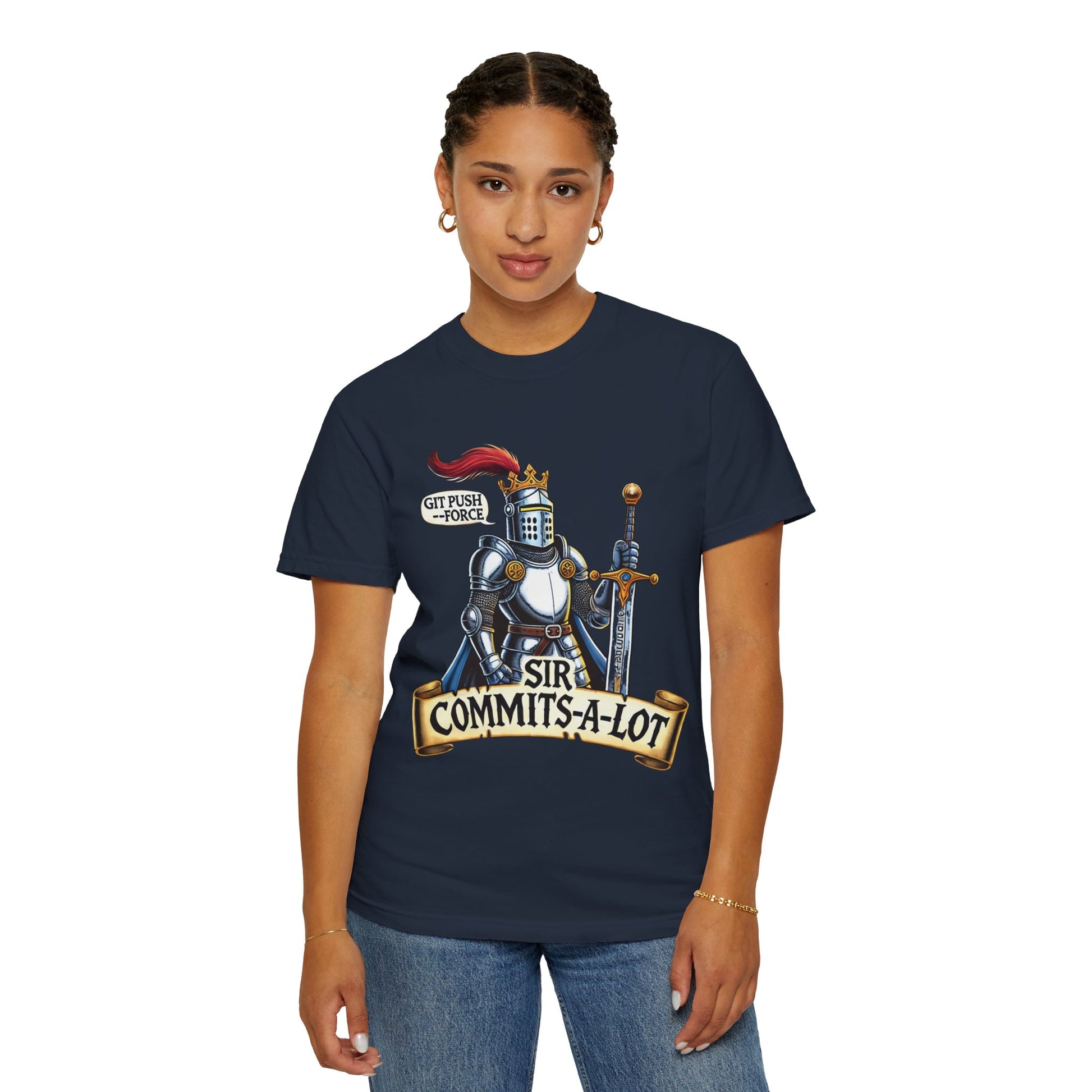 Sir Commits-Alot Programmer T-Shirt