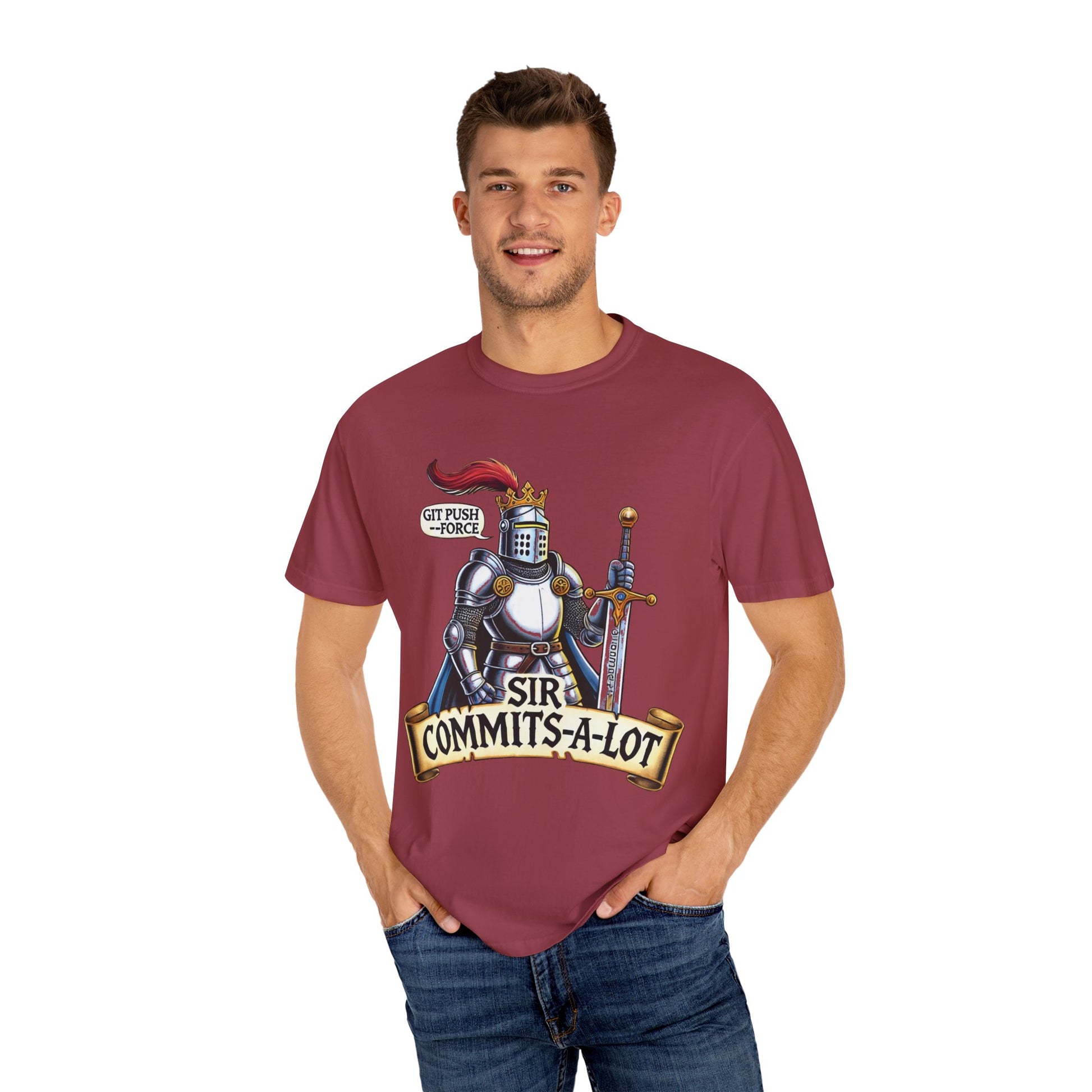 Sir Commits-Alot Programmer T-Shirt