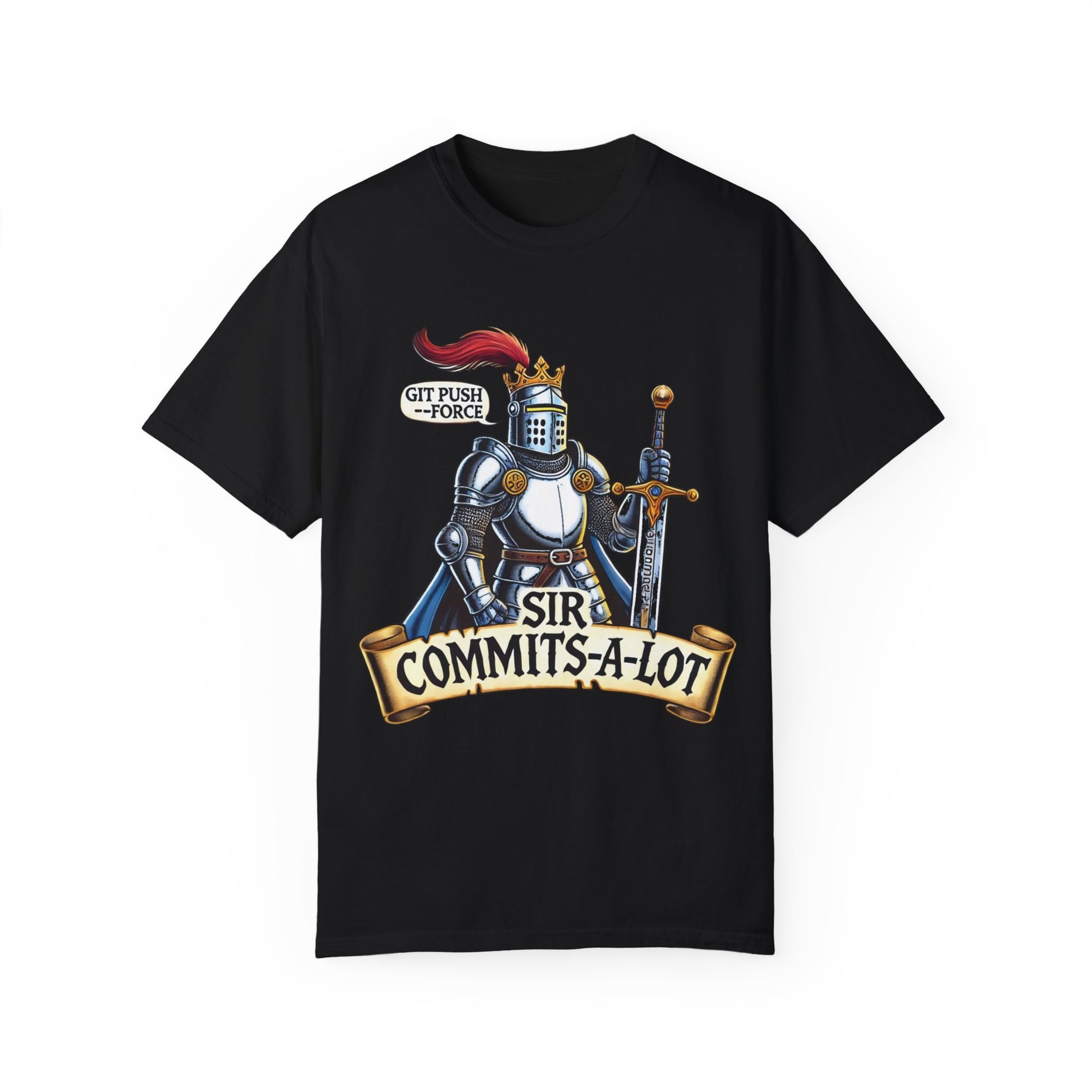 Sir Commits-Alot Programmer T-Shirt