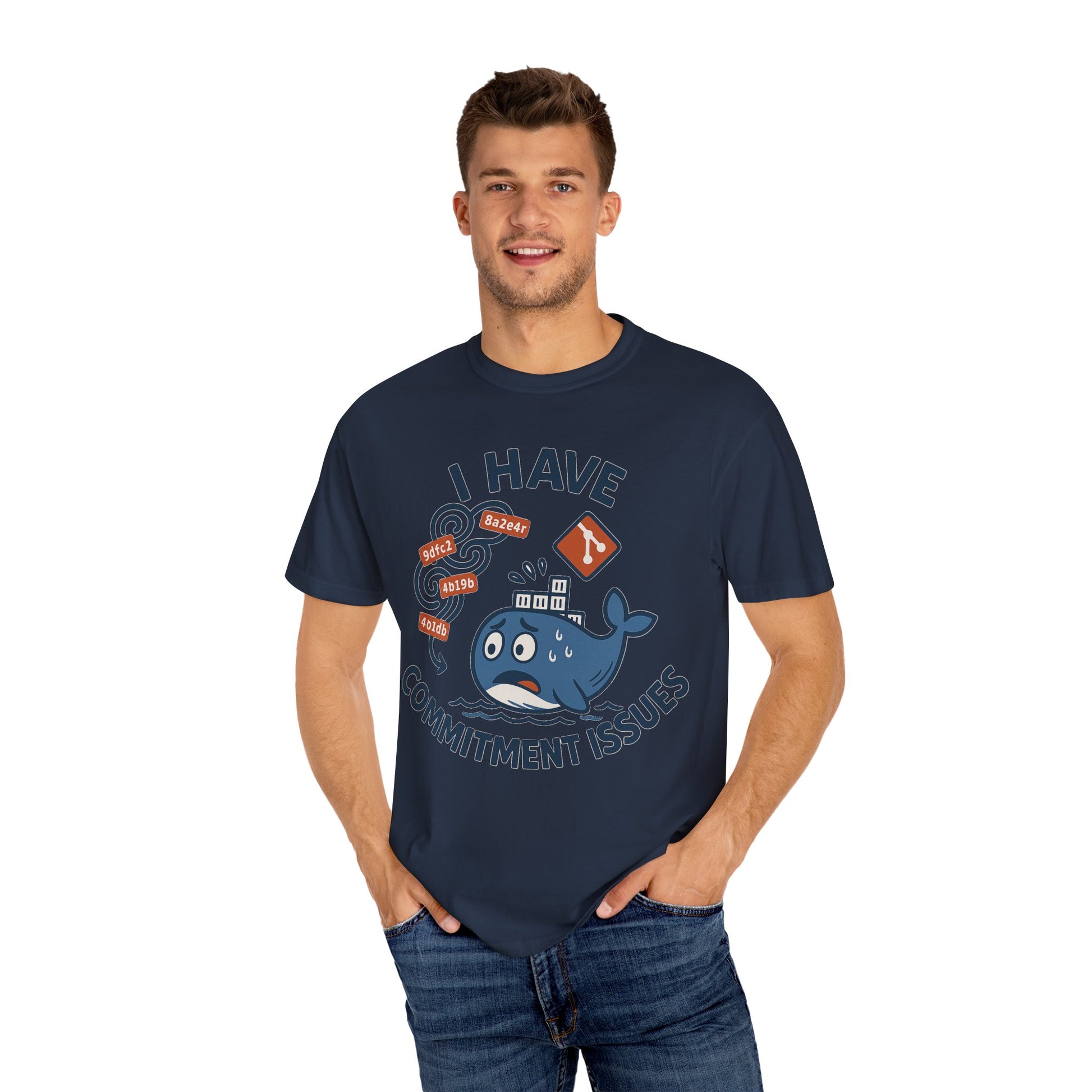 Commitment Issues Docker Git Software Developer T-shirt