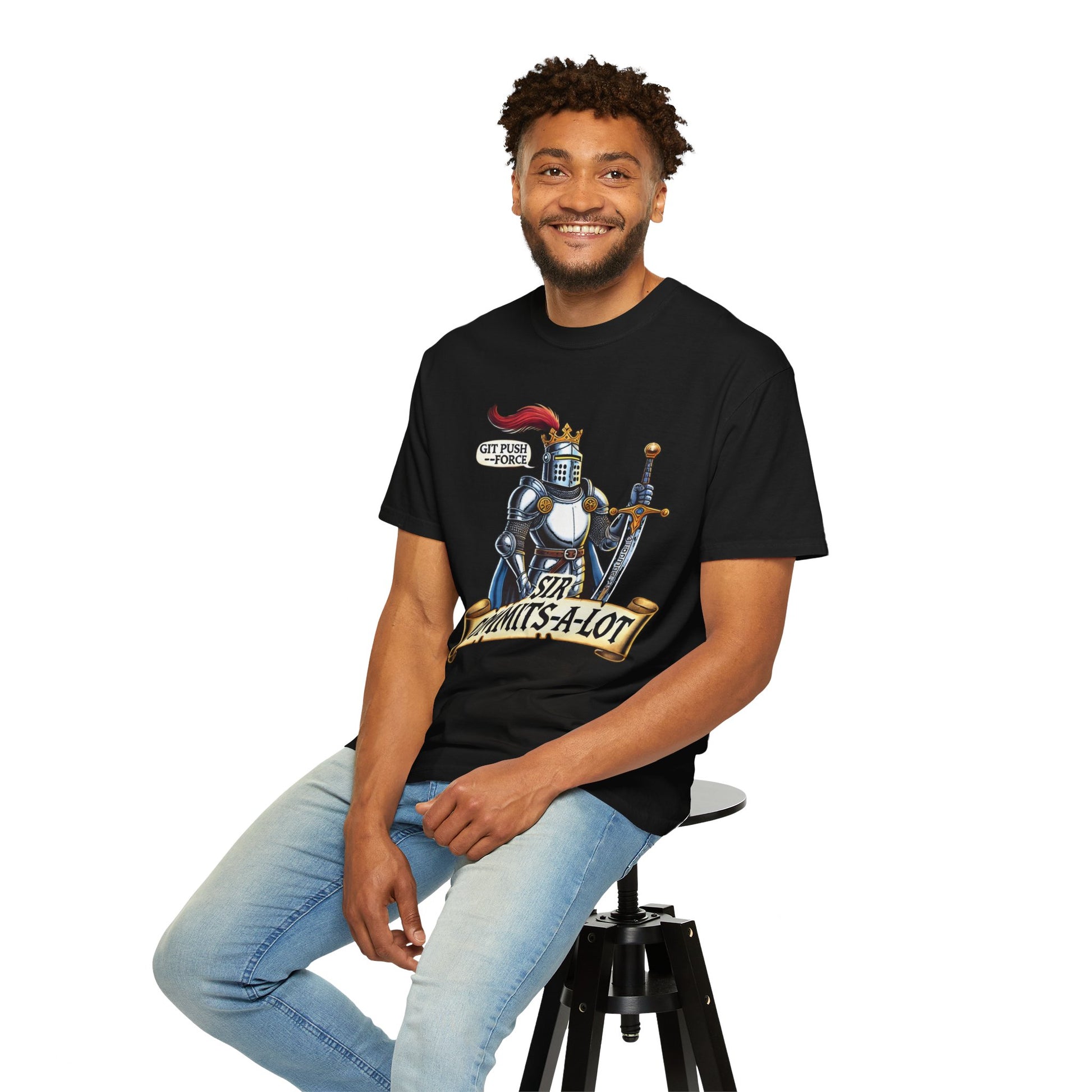 Sir Commits-Alot Programmer T-Shirt