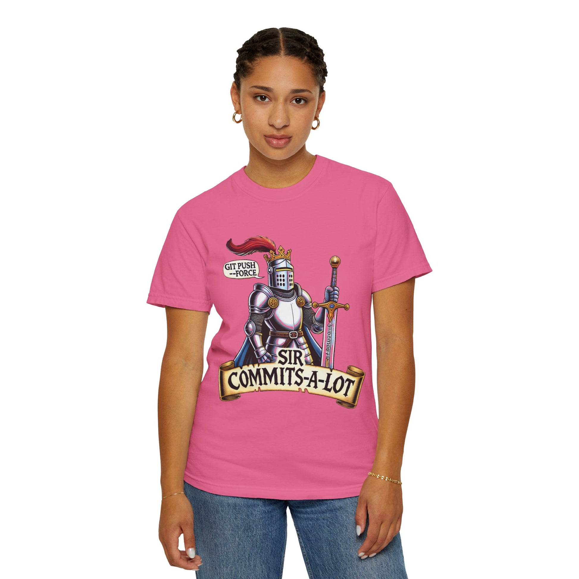 Sir Commits-Alot Programmer T-Shirt