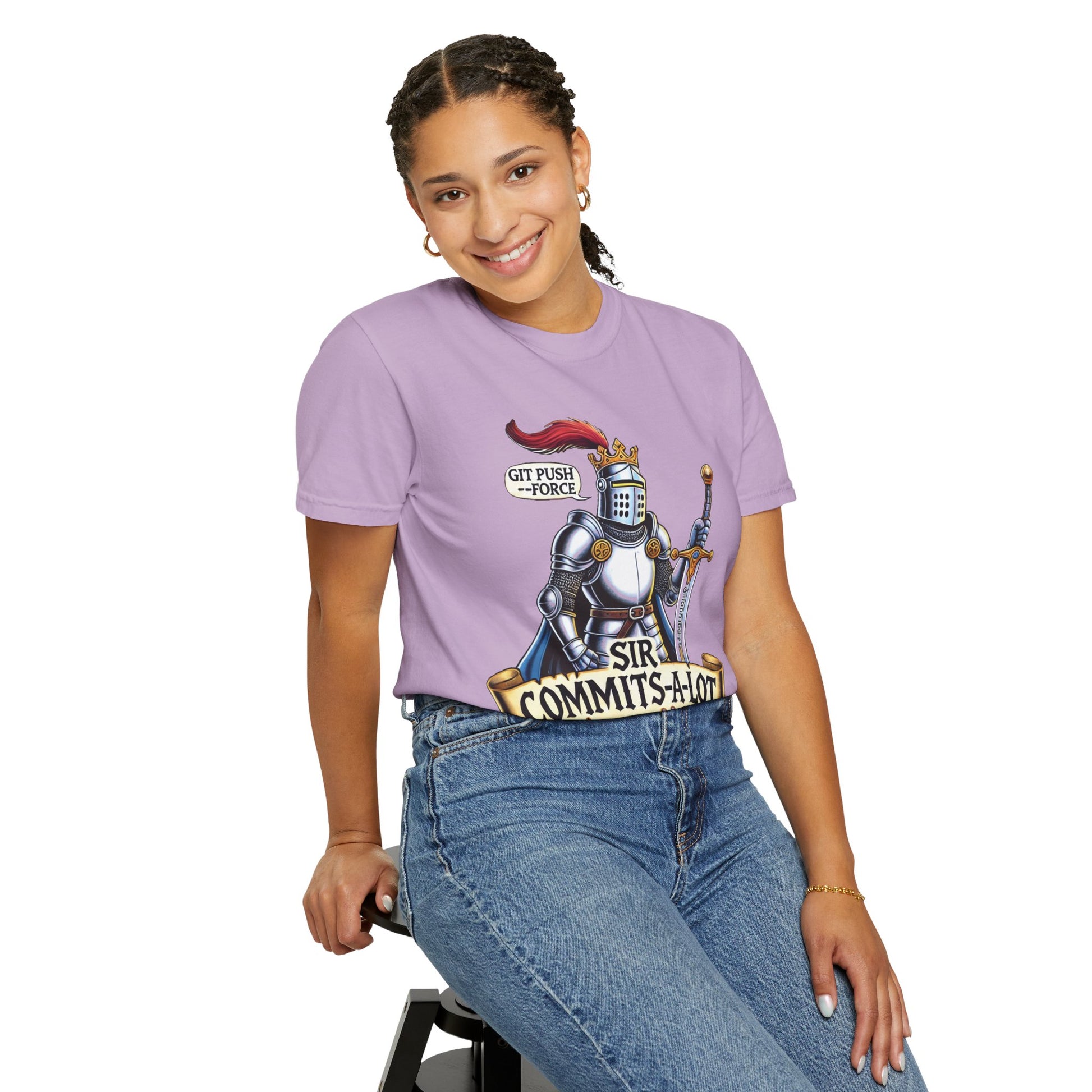 Sir Commits-Alot Programmer T-Shirt
