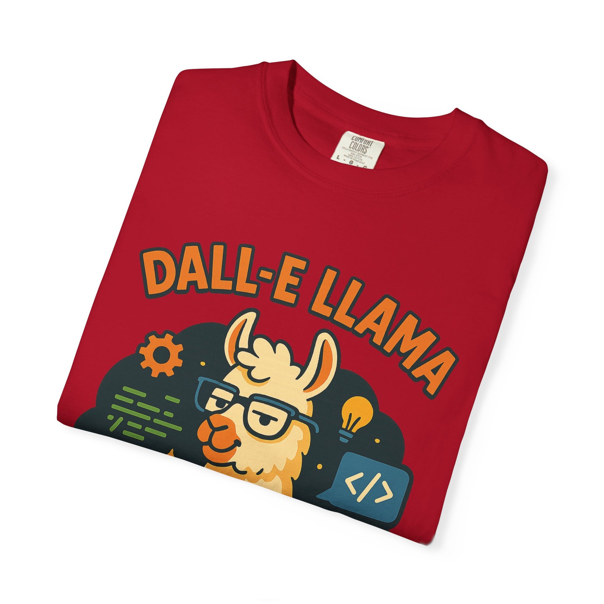 Dall-E LLama Ai Software Developer T-shirt